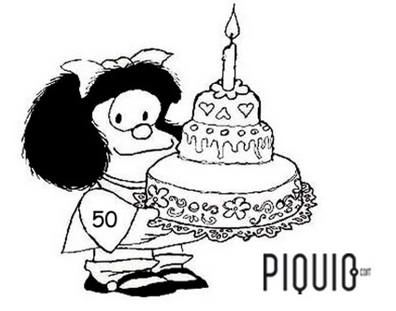 Mafalda cumple medio siglo