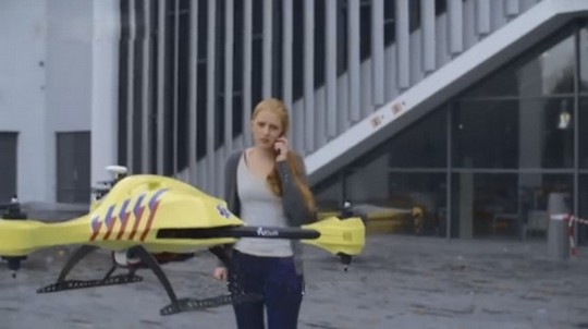 Ambulancia Drone para salvar vidas